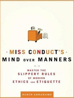 cover image of Miss Conduct's Mind over Manners